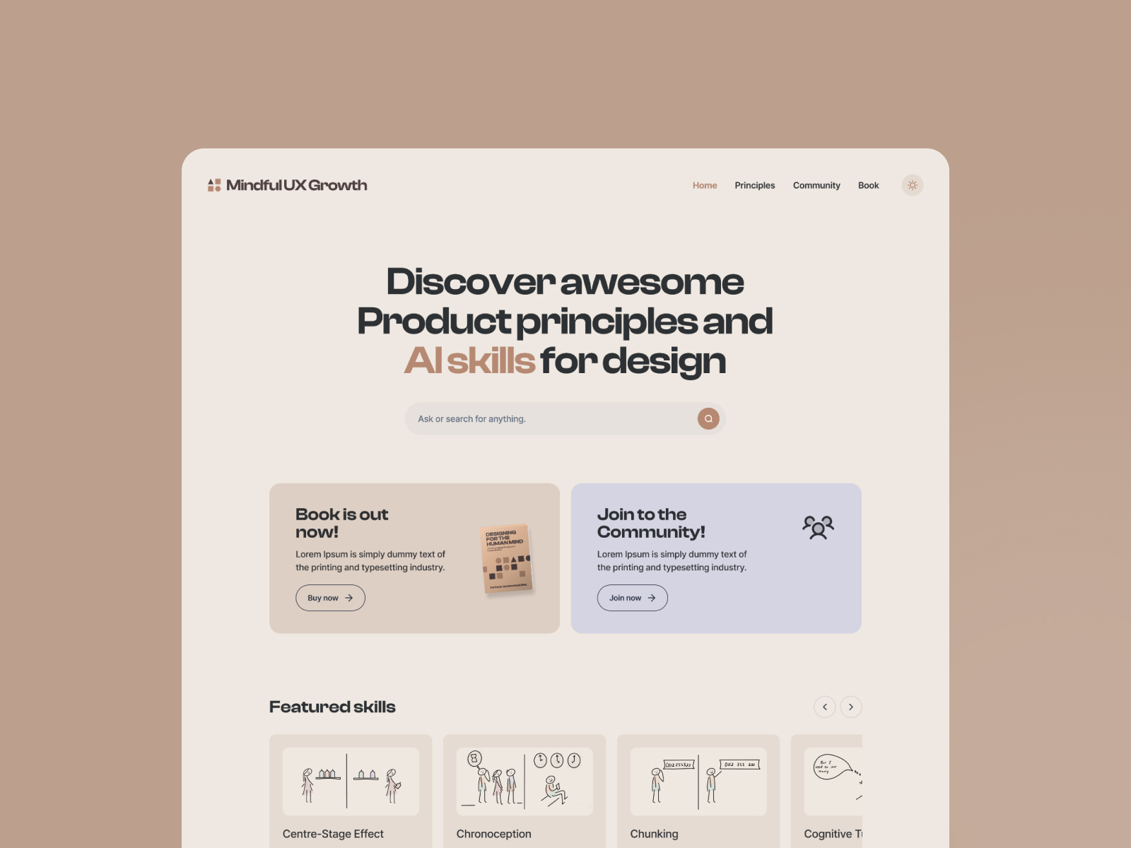 Mindful UX Growth Platform